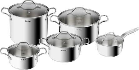Tefal B864SA74 (Pan set + pot set, Stainless steel)