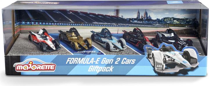 Actual product image Majorette Formula E Gen 2 Cars 5 Pieces Giftpack
