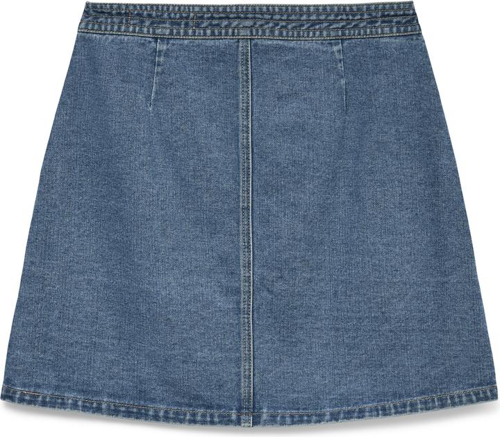 Produktbild Vero Moda Vmliza Mr Short Denim Wrap Skirt Ga Noos (XS)