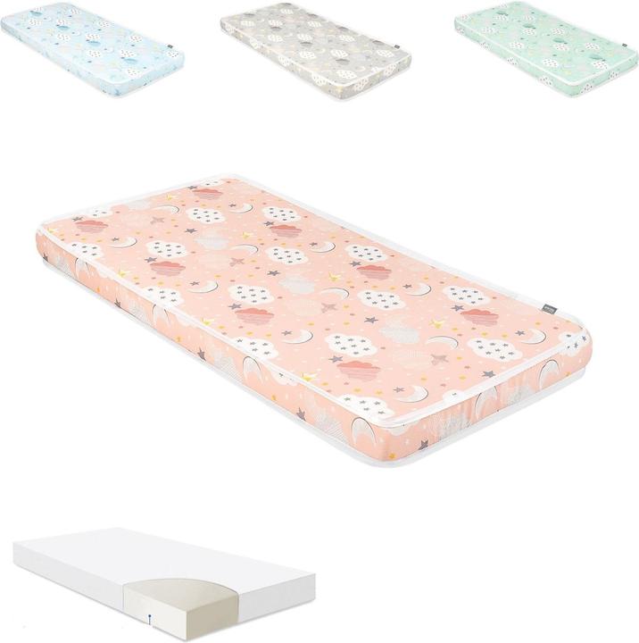 Actual product image Kikkaboo Baby crib mattress Fantasia (120 x 60 cm)