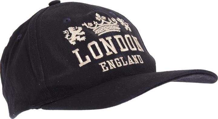 Universal Textiles Baseballkappe mit LondonEnglandDesign marineblau (One Size)