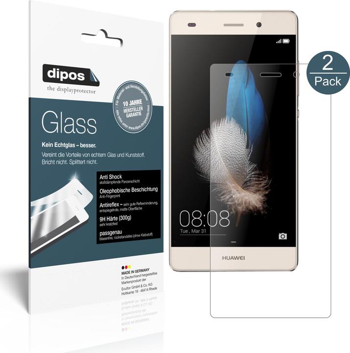 Image du produit Dipos Film de Protection d’écran Anti-Shock (1 pièce(s), Huawei P8)