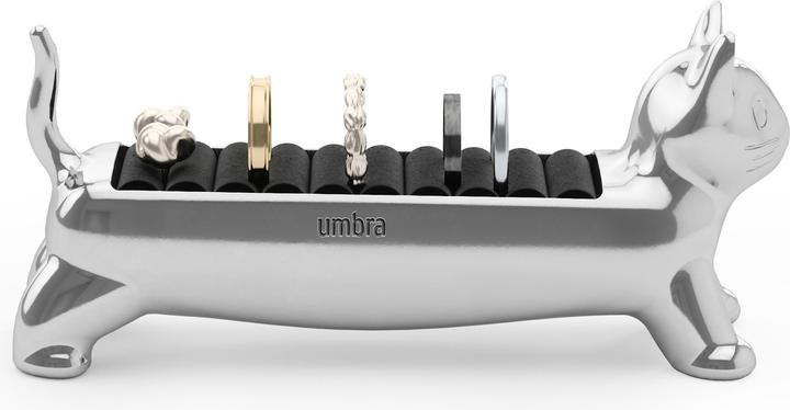 Actual product image Umbra Ali Cat Ring Holder Chrome