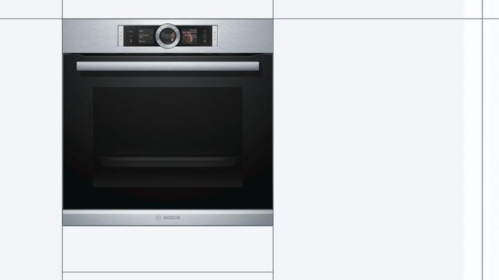 Produktbild Bosch Hausgeräte Serie 8 HRG656XS2 Backofen A Edelstahl
