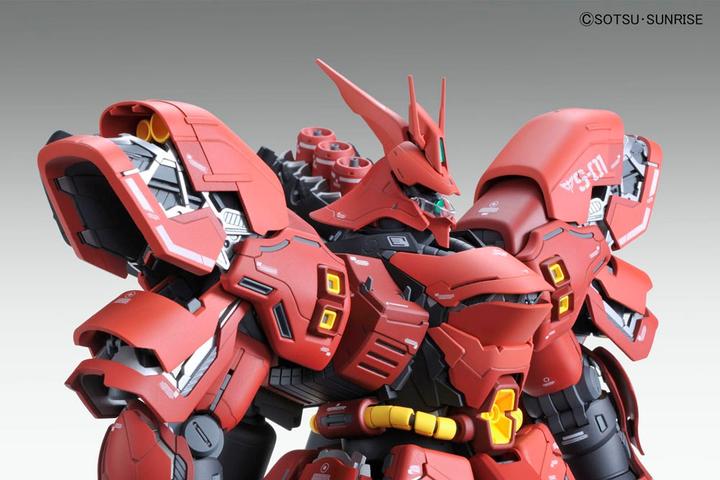 Actual product image Bandai Gundam - Model Kit - MG 1/100 - MSN-04 Sazabi Ver.KA