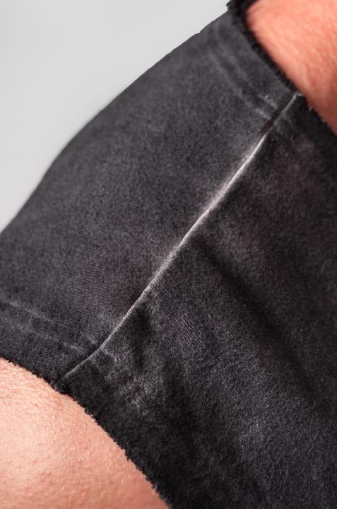 Immagine prodotto Nebbia Washed-off Ärmelloser Hoodie Beastin 361 - black (M)