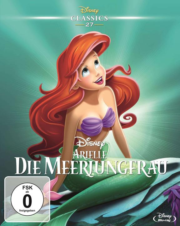 Disney Interactive Studios Arielle - Die Meerjungfrau - Disney Classics 27 (Blu-ray, 1989, Deutsch)
