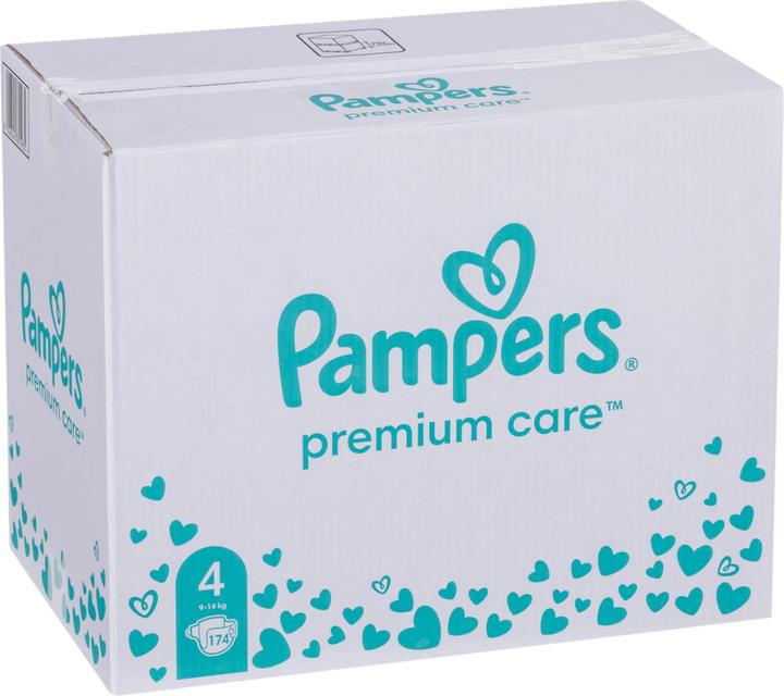 Produktbild Pampers Premium Care (Gr. 4, Monatsbox, 174 Stück)