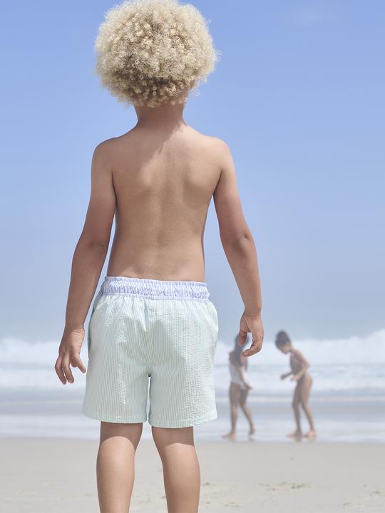 Actual product image Vertbaudet Gestreifte Jungen Badeshorts (92)