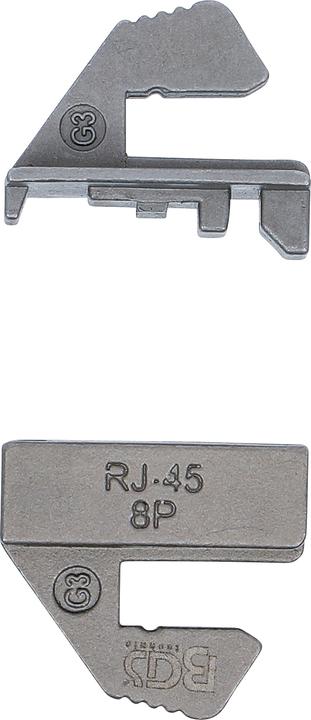 Image du produit BGS Mors à sertir pour câble réseau RJ45 pour les art.1410, 1411, 1412