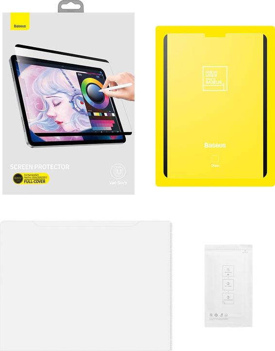 Actual product image Baseus Full-coverage Vac-sorb Paper-like Film for Pad (1 Piece, iPad Air)