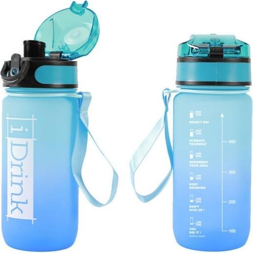 Image du produit Total Juggling I-Drink - Bouteille en Tritan - 500 ml. light blue and blue (ID2126) (0.50 l)