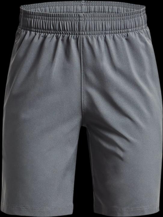 Actual product image Under Armour Woven Graphic Shorts Pitch Grey Boy (152, 158)