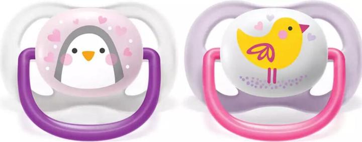 Image du produit Philips Avent SCF080/06 TÉTINE ULTRA AIR 0-6 FILLE (2 x, jusqu'à 6 M.)