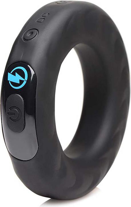 Produktbild Zeus Elektrosex Vibrating und EStim Silicone Cock Ring w RC 45mm (8 cm)