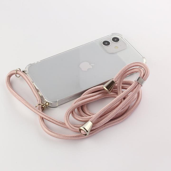 Image du produit PhoneLook Coque Gel transparent avec lacet or (Apple iPhone 12 mini)