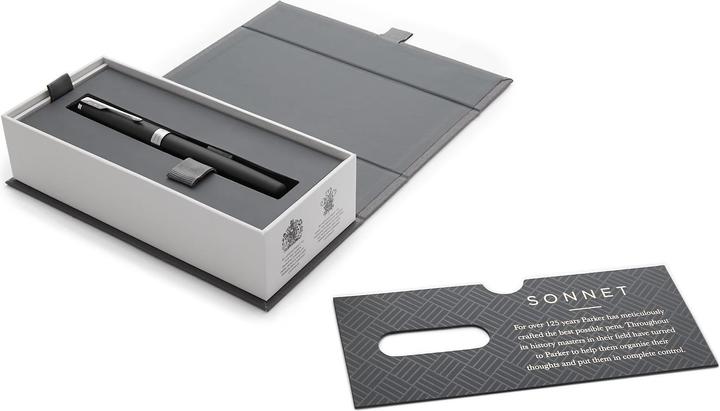 Image du produit Parker Pen Sonnet (Silver, Noir, 1 x)