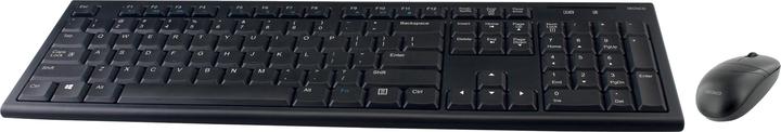 Image du produit Deltaco kit combo clavier et souris sans fil 10m de portée disposition américaine (US, Sans fil)