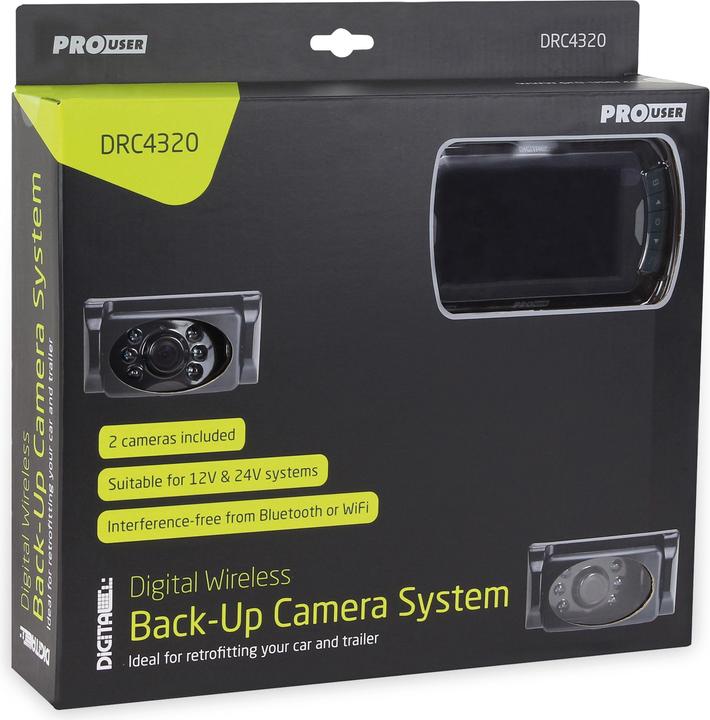 Produktbild ProUser Rückfahrkamera-Set DIGITAL 2 Kam.