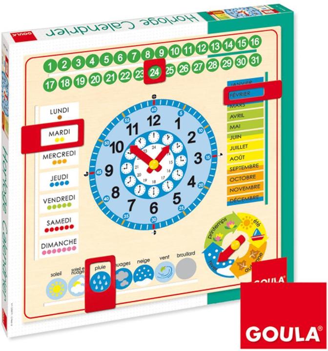 Produktbild Goula Kalenderuhr gross (Französisch)