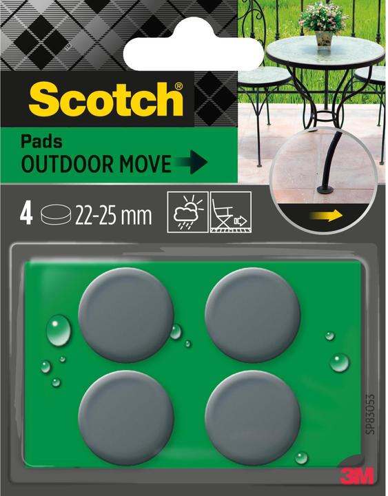 Actual product image Scotch Outdoor furniture glides (4 Piece)