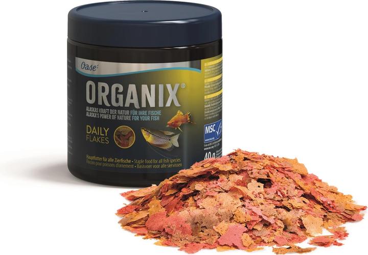 Image du produit Oase Aliment de base Organix Daily Flakes, 40 g (Poissons d'ornement, 250 ml)