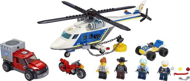 Image du produit LEGO Poursuite par hélicoptère de la police (60243, LEGO City)