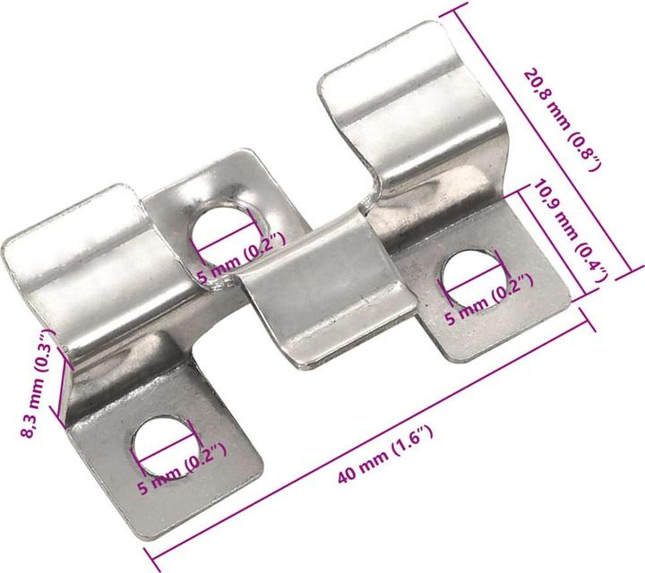 Actual product image VidaXL Eddie (100 x)