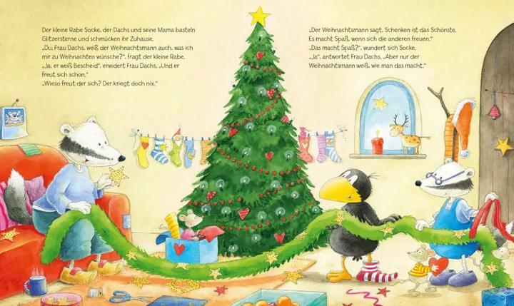 Produktbild Der kleine Rabe Socke: Bald ist Weihnachten! (Deutsch, Nele Moost, Annet Rudolph)