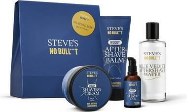 Produktbild Steve´s No Bull***t SteveÂ's - Gift set Shaving Box Blue Velvet (Rasierset)