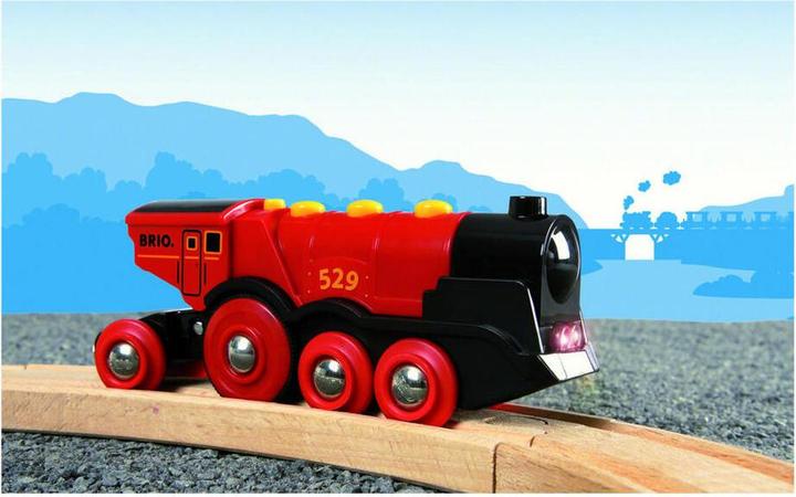 Actual product image Brio Red Lola