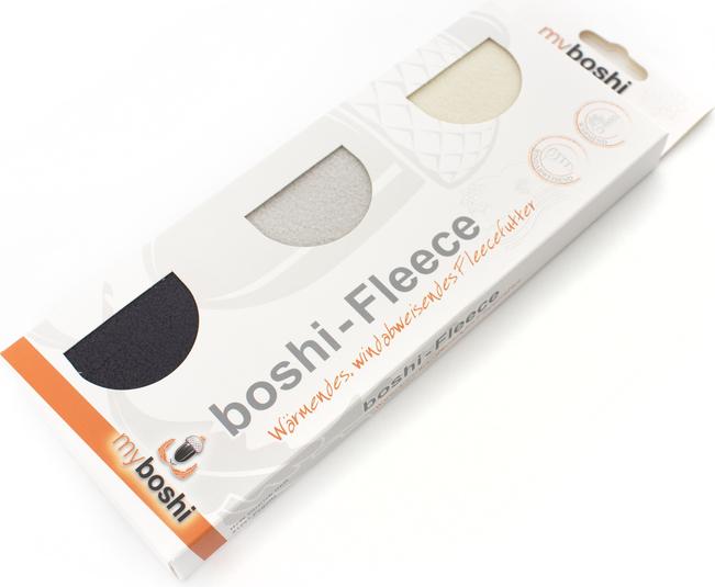 Actual product image Myboshi Fleece lining grey, beige + black SET of 3