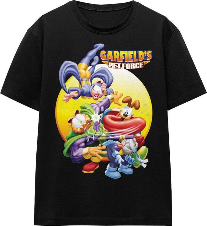 Actual product image Garfield Unisex Adult Tongue Of Doom T-Shirt (M)