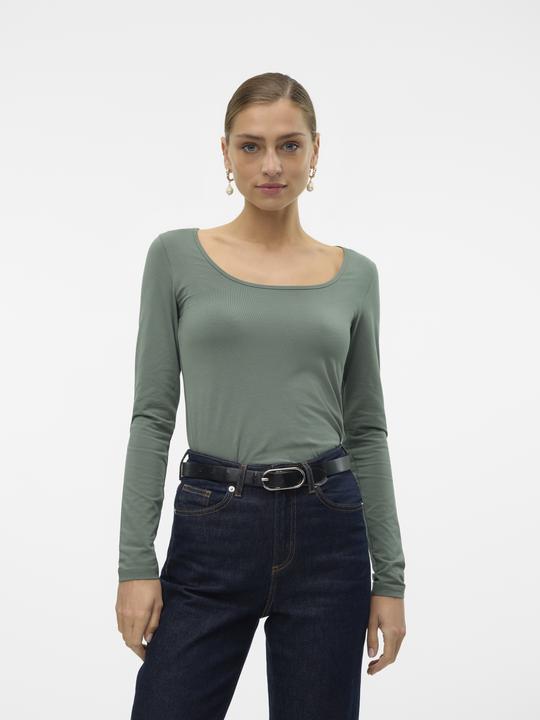 Image du produit Vero Moda Vmlulu Ls U-Neck Top Jrs Ga Noos (M)