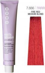 Milk_Shake Vopsea permanenta Creative 7.6667RRR, Blond Mediu Rosu Deschis, 100ml (7.6667RRR Blond Mediu Rosu Deschis)