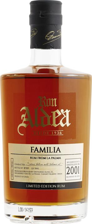 Actual product image Aldea Familia Rum Rum (1 x 70 cl)
