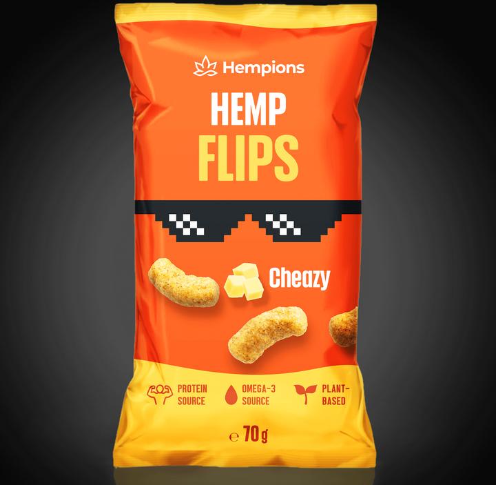 Produktbild Hempions Bio Hanf Flips Cheazy (70 g)
