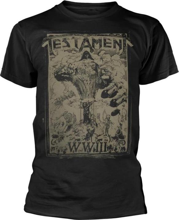 Produktbild Testament WWIII Europe 2020 Tour TShirt (S)