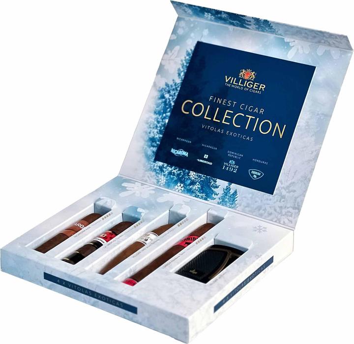 Image du produit Villiger Finest Cigar Collection mit GRATIS Jet Feuerzeug