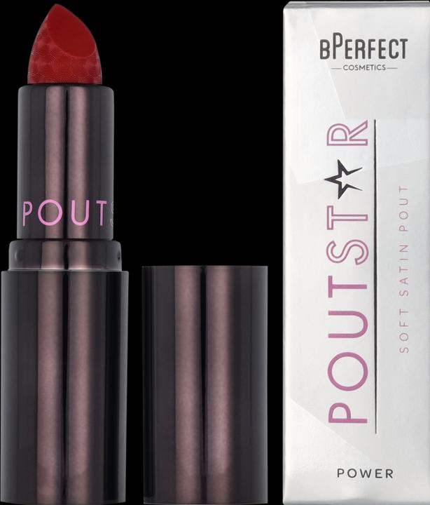 Produktbild BPerfect Cosmetics Make-Up Unisex Poutstar Satin Lipstick Power 3.5 Gr (Power)