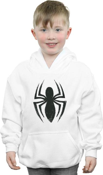 Immagine prodotto Spider-Man Ultimate Spider Logo Felpa con Cappuccio Ragazzi (140, 146)
