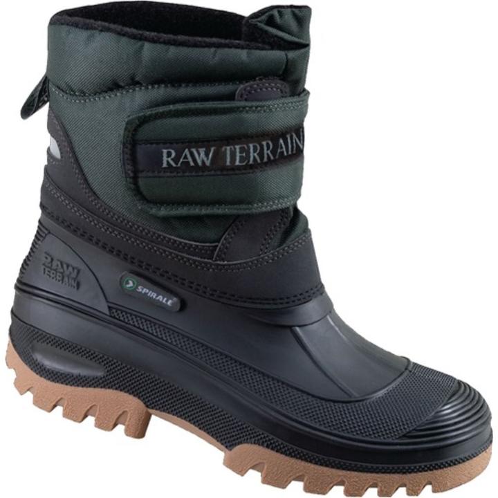 Immagine prodotto Spirale Stivali invernali taglia 43 neri in nylon/PVC con fodera in pelliccia e chiusura in velcro (43)
