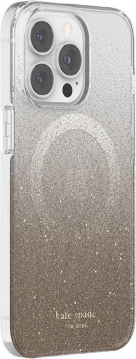 Actual product image Incipio Kate Spade New York - Protective Case for iPhone 13 Pro, Compatible with MagSafe (Champagne Ombre Gl (Apple iPhone 13 Pro)