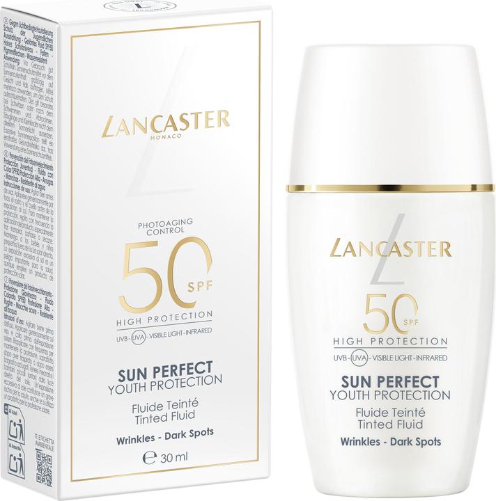 Actual product image Lancaster Sun Perfect (Sun cream face, SPF 50, 30 ml, 150 g)