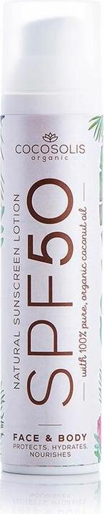 Actual product image Cocosolis Natural Sunscreen Lotion (Sun lotion, SPF 50, 100 ml, 100 g)
