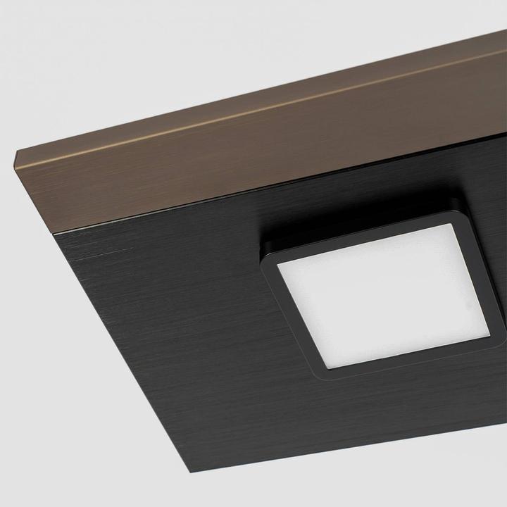 Actual product image Lucande Esteria ceiling light, four-light (435 lm, GX53)