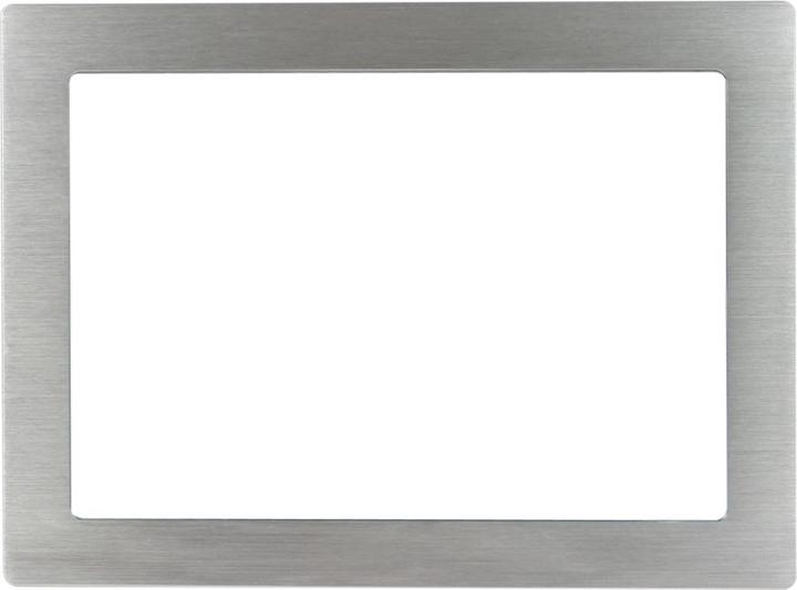 Image du produit Allnet touch display tablet 10 zoll zbh cache pour cadre de montage argent étroit (10", Argent)