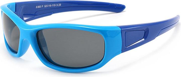 Produktbild Techsuit - Sunglasses Polarised (800-C29) - Sport Type, Flexible, for Kids - Blue / Dark Blue