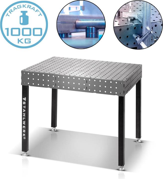 Image du produit Stahlwerk Table de soudage 3D WT-100 3D ST (100 cm, 80 cm)