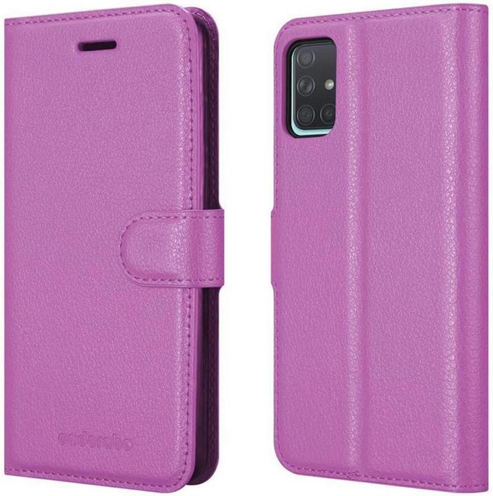 Actual product image Cadorabo Book with stand function cover (Samsung Galaxy A71 5G)